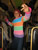 Sansar dancing on the bus