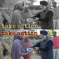 take action